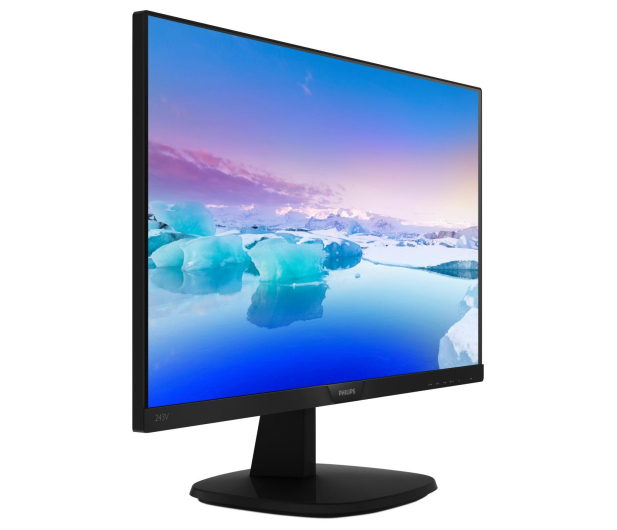 Monitor PHILIPS 23.8'' 243V7QDSB/00 IPS FHD Czarny - 372356 - zdjęcie 2